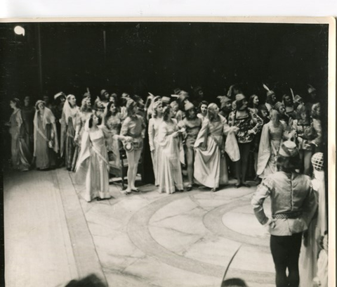 Roméo et Juliette, Charles Gounod. San Francisco Opera, 1947. Photographer: R. Strohmeyer/San Francisco Opera.