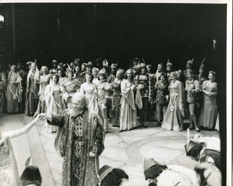 Roméo et Juliette, Charles Gounod. San Francisco Opera, 1947. Photographer: R. Strohmeyer/San Francisco Opera.