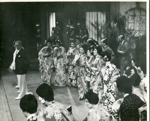 Madama Butterfly, Giacomo Puccini. San Francisco Opera, 1947. Photographer: R. Strohmeyer/San Francisco Opera.