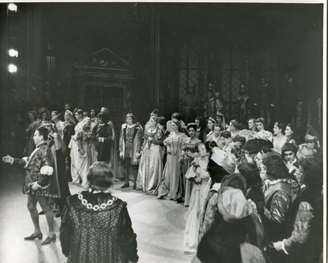 La Gioconda, Amilcare Ponchielli. San Francisco Opera, 1947. Photographer: R. Strohmeyer/San Francisco Opera.