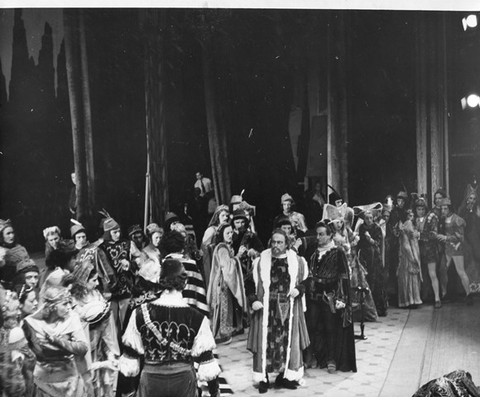 Otello, Giuseppe Verdi. San Francisco Opera, 1947. Photographer: R. Strohmeyer/San Francisco Opera.