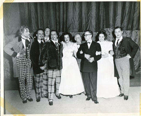 La Bohème, Giacomo Puccini. San Francisco Opera, 1948. Photographer: R. Strohmeyer/San Francisco Opera.