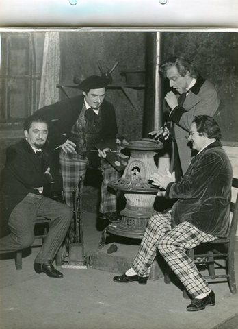 La Bohème, Giacomo Puccini. San Francisco Opera, 1948. Photographer: R. Strohmeyer/San Francisco Opera.