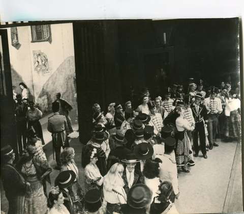 Carmen, Georges Bizet. San Francisco Opera, 1948. Photographer: R. Strohmeyer/San Francisco Opera.