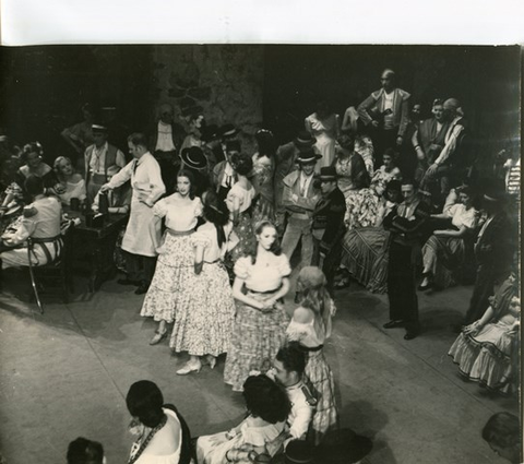 Carmen, Georges Bizet. San Francisco Opera, 1948. Photographer: R. Strohmeyer/San Francisco Opera.