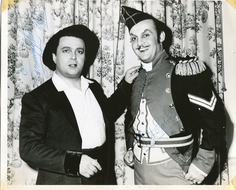 L'Elisir d'Amore, Gaetano Donizetti. San Francisco Opera, 1948. Photographer: Paul G. Tracy/San Francisco Opera.