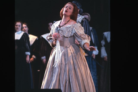 I Puritani, Vincenzo Bellini. San Francisco Opera, 1966. Photographer: Carolyn Mason Jones/San Francisco Opera.