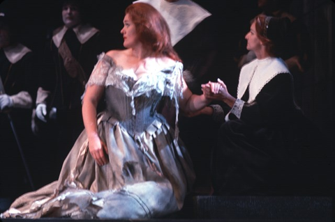 I Puritani, Vincenzo Bellini. San Francisco Opera, 1966. Photographer: Carolyn Mason Jones/San Francisco Opera.