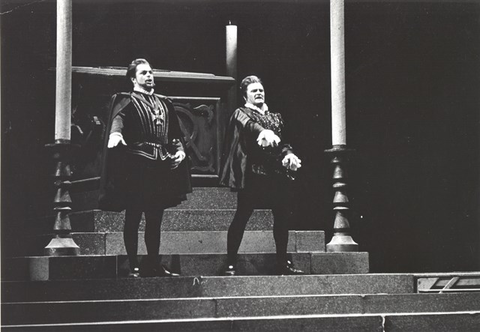 Don Carlo, Giuseppe Verdi. San Francisco Opera, 1966. Photographer: Margaret Norton/San Francisco Opera.