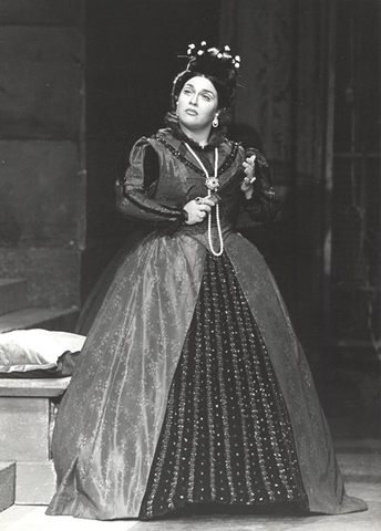 Don Carlo, Giuseppe Verdi. San Francisco Opera, 1966. Photographer: Unknown/San Francisco Opera.