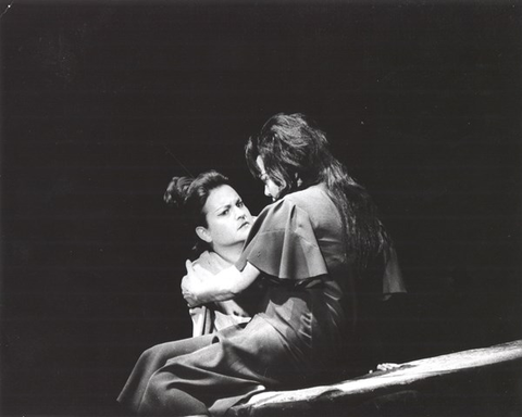 Elektra, Richard Strauss. San Francisco Opera, 1966. Photographer: Unknown/San Francisco Opera.