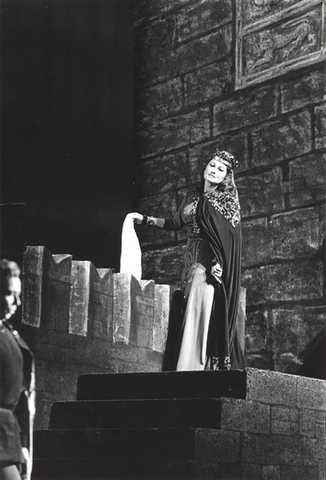 L'Amore dei Tre Re, Italo Montemezzi. San Francisco Opera, 1966. Photographer: Carolyn Mason Jones/San Francisco Opera.