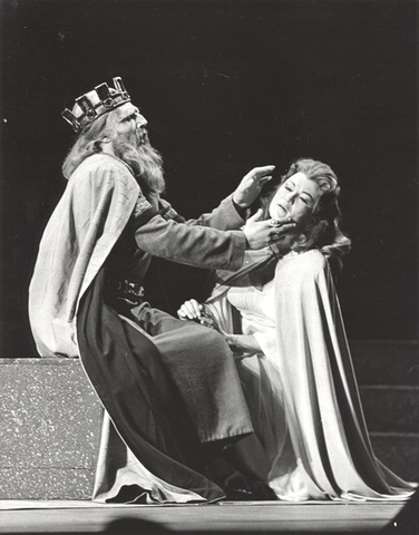 L'Amore dei Tre Re, Italo Montemezzi. San Francisco Opera, 1966. Photographer: Carolyn Mason Jones/San Francisco Opera.