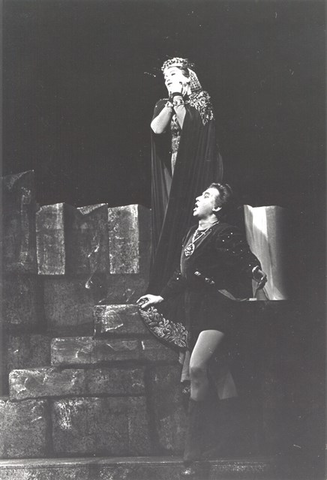 L'Amore dei Tre Re, Italo Montemezzi. San Francisco Opera, 1966. Photographer: Carolyn Mason Jones/San Francisco Opera.