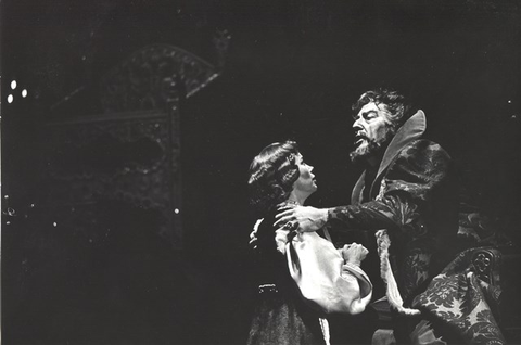 Boris Godunov, Modest Petrovich Mussorgsky. San Francisco Opera, 1966. Photographer: Dennis Galloway/San Francisco Opera.