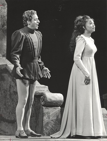 Rigoletto, Giuseppe Verdi. San Francisco Opera, 1966. Photographer: Carolyn Mason Jones/San Francisco Opera.