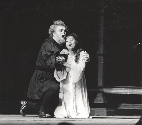 Rigoletto, Giuseppe Verdi. San Francisco Opera, 1966. Photographer: Carolyn Mason Jones/San Francisco Opera.