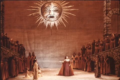 Les Troyens, Hector Berlioz. San Francisco Opera, 1966. Photographer: Unknown/San Francisco Opera.