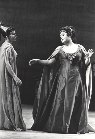 Les Troyens, Hector Berlioz. San Francisco Opera, 1966. Photographer: Unknown/San Francisco Opera.