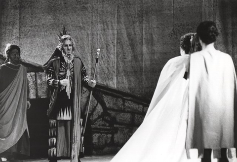 Les Troyens, Hector Berlioz. San Francisco Opera, 1966. Photographer: Unknown/San Francisco Opera.