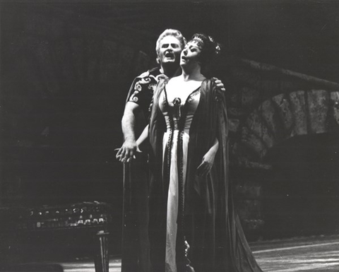 Les Troyens, Hector Berlioz. San Francisco Opera, 1966. Photographer: Unknown/San Francisco Opera.