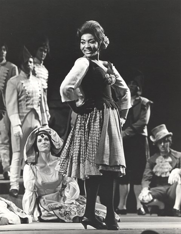 Carmen, Georges Bizet. San Francisco Opera, 1966. Photographer: Carolyn Mason Jones/San Francisco Opera.