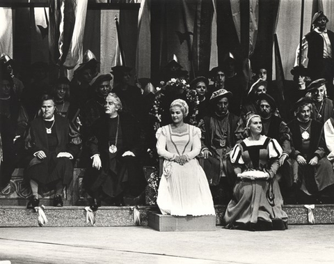 Die Meistersinger von Nürnberg , Richard Wagner. San Francisco Opera, 1965. Photographer: Pete Peters/San Francisco Opera.