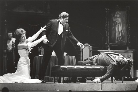 Lulu, Alban Berg. San Francisco Opera, 1965. Photographer: Dennis Galloway/San Francisco Opera.