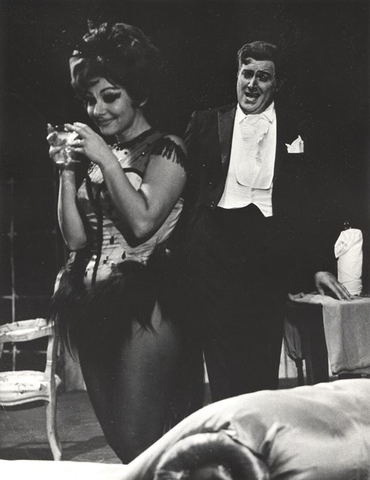 Lulu, Alban Berg. San Francisco Opera, 1965. Photographer: Unknown/San Francisco Opera.