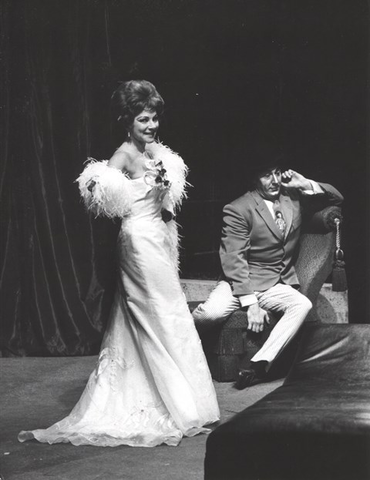 Lulu, Alban Berg. San Francisco Opera, 1965. Photographer: Unknown/San Francisco Opera.