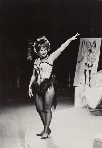 Lulu, Alban Berg. San Francisco Opera, 1965. Photographer: Unknown/San Francisco Opera.