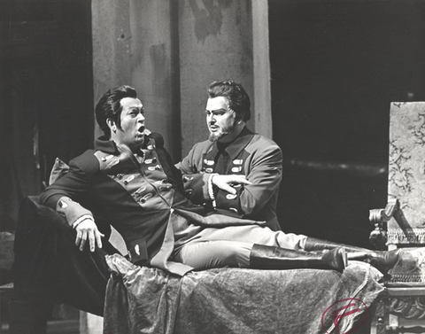 La Forza del Destino, Giuseppe Verdi. San Francisco Opera, 1965. Photographer: Carolyn Mason Jones/San Francisco Opera.