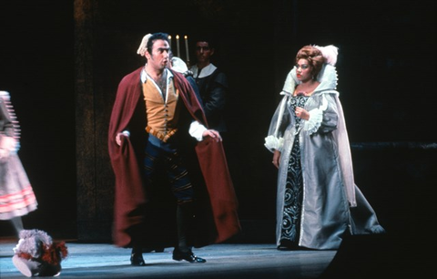 Don Giovanni, Wolfgang Amadeus Mozart. San Francisco Opera, 1965. Photographer: Robert Cahen/San Francisco Opera.