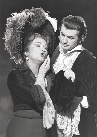 Tosca, Giacomo Puccini. San Francisco Opera, 1965. Photographer: Maria Jeanette/San Francisco Opera.