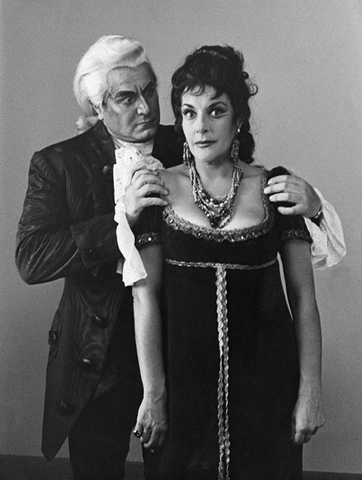 Tosca, Giacomo Puccini. San Francisco Opera, 1965. Photographer: Pete Peters/San Francisco Opera.