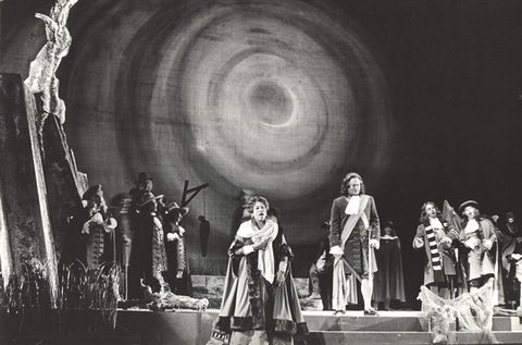 Un Ballo in Maschera, Giuseppe Verdi. San Francisco Opera, 1965. Photographer: Carolyn Mason Jones/San Francisco Opera.