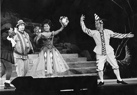 Ariadne auf Naxos, Richard Strauss. San Francisco Opera, 1965. Photographer: Pete Peters/San Francisco Opera.