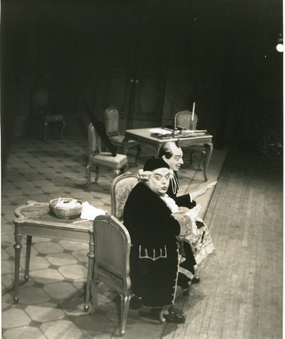 Il Barbiere di Siviglia, Gioachino Rossini. San Francisco Opera, 1950. Photographer: R. Strohmeyer/San Francisco Opera.