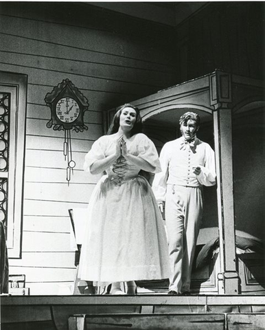 La Sonnambula, Vincenzo Bellini. San Francisco Opera, 1963. Photographer: Pete Peters/San Francisco Opera.