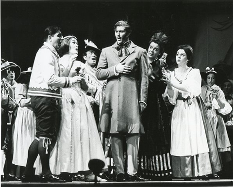 La Sonnambula, Vincenzo Bellini. San Francisco Opera, 1963. Photographer: Pete Peters/San Francisco Opera.