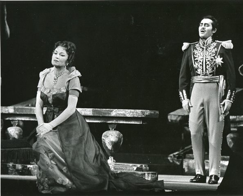 Pikovaya Dama, Peter Ilyich Tchaikovsky. San Francisco Opera, 1963. Photographer: Pete Peters/San Francisco Opera.