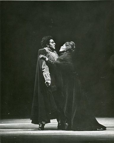 Pikovaya Dama, Peter Ilyich Tchaikovsky. San Francisco Opera, 1963. Photographer: Pete Peters/San Francisco Opera.