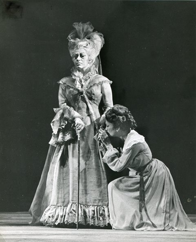 Pikovaya Dama, Peter Ilyich Tchaikovsky. San Francisco Opera, 1963. Photographer: Pete Peters/San Francisco Opera.