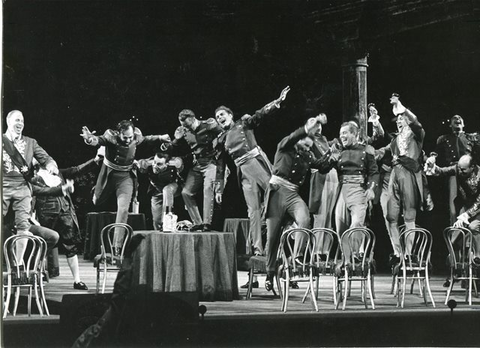 Pikovaya Dama, Peter Ilyich Tchaikovsky. San Francisco Opera, 1963. Photographer: Pete Peters/San Francisco Opera.