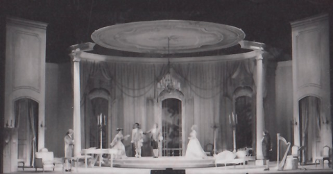 Capriccio, Richard Strauss. San Francisco Opera, 1963. Photographer: Unknown/San Francisco Opera.