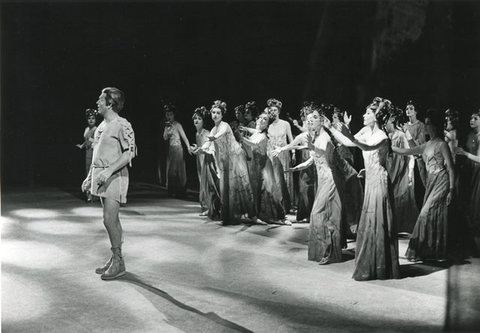 Parsifal, Richard Wagner. San Francisco Opera, 1964. Photographer: Pete Peters/San Francisco Opera.