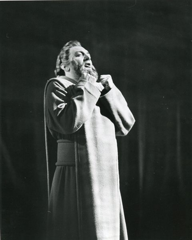 Parsifal, Richard Wagner. San Francisco Opera, 1964. Photographer: Pete Peters/San Francisco Opera.