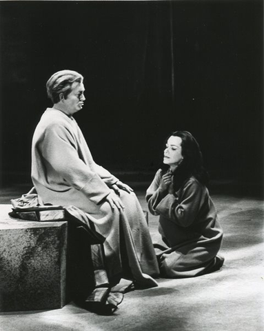 Parsifal, Richard Wagner. San Francisco Opera, 1964. Photographer: Pete Peters/San Francisco Opera.