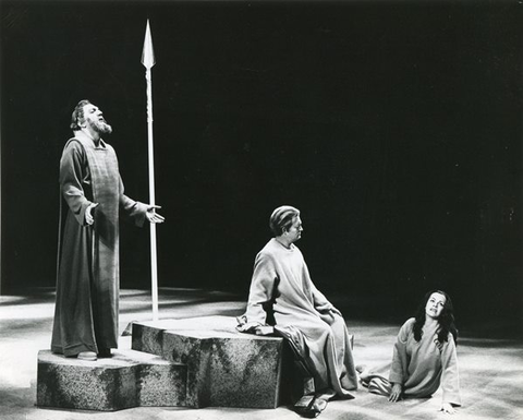 Parsifal, Richard Wagner. San Francisco Opera, 1964. Photographer: Pete Peters/San Francisco Opera.