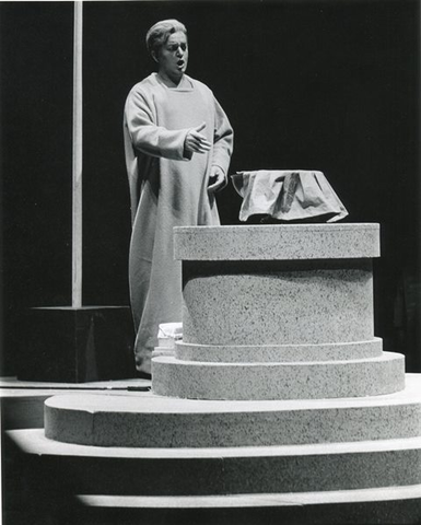 Parsifal, Richard Wagner. San Francisco Opera, 1964. Photographer: Pete Peters/San Francisco Opera.